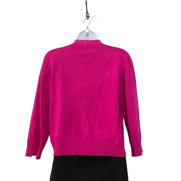 Cielo Fuchsia Open-Front Cardigan - Picture 3 of 5